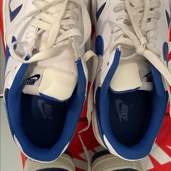 Nike Gamma Force Classic White and Blue sneakers women’s 11 EUR 43 - Picture 2 of 9